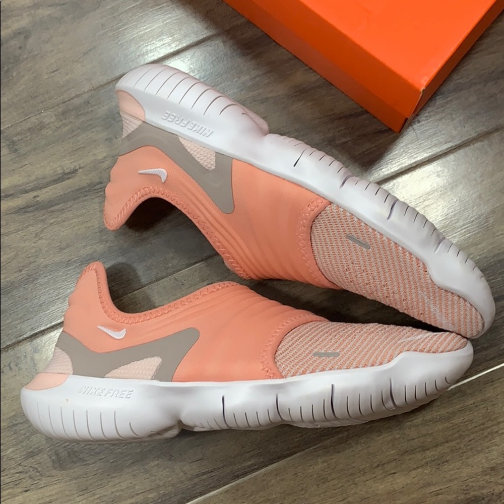 WMNS NIKE FREE RN FLYKNIT 3.0 Pink Quartz/White-Ec - Picture 2 of 16